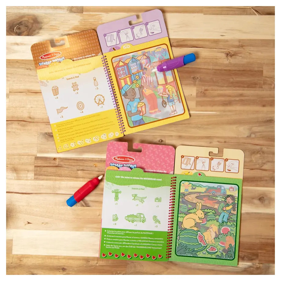Melissa and Doug Scented Water WOW! Bundle (Fruit & Treats)