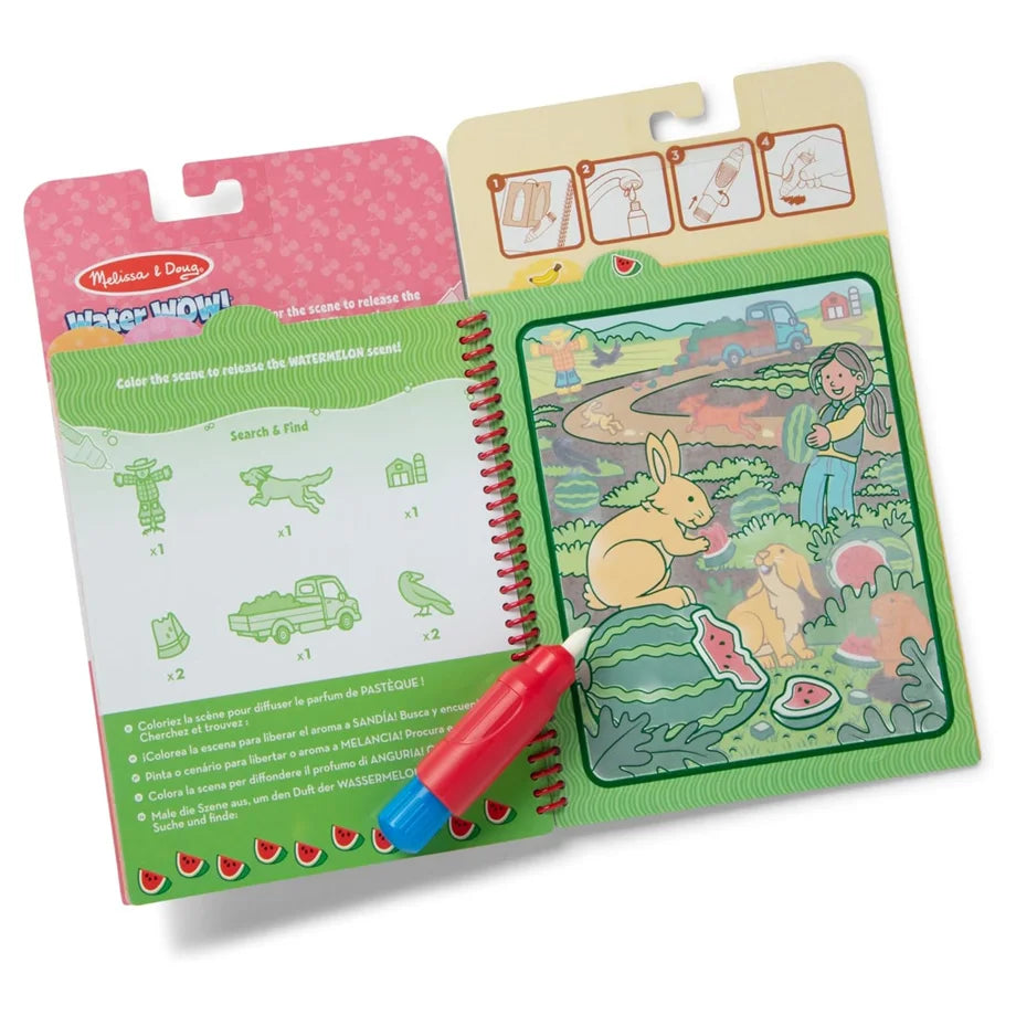 Melissa and Doug Scented Water WOW! Bundle (Fruit & Treats)