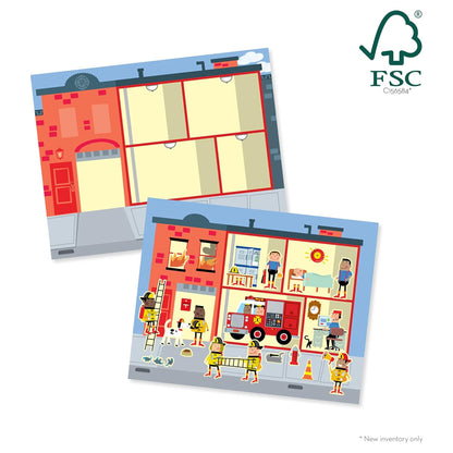 Melissa and Doug Reusable Sticker Pad (My Town)
