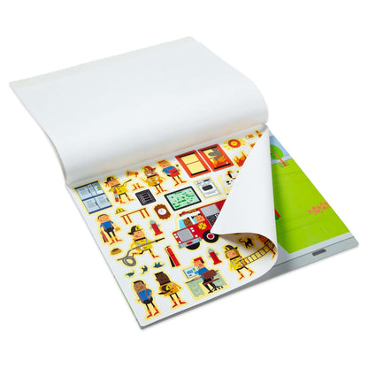 Melissa and Doug Reusable Sticker Pad (My Town)