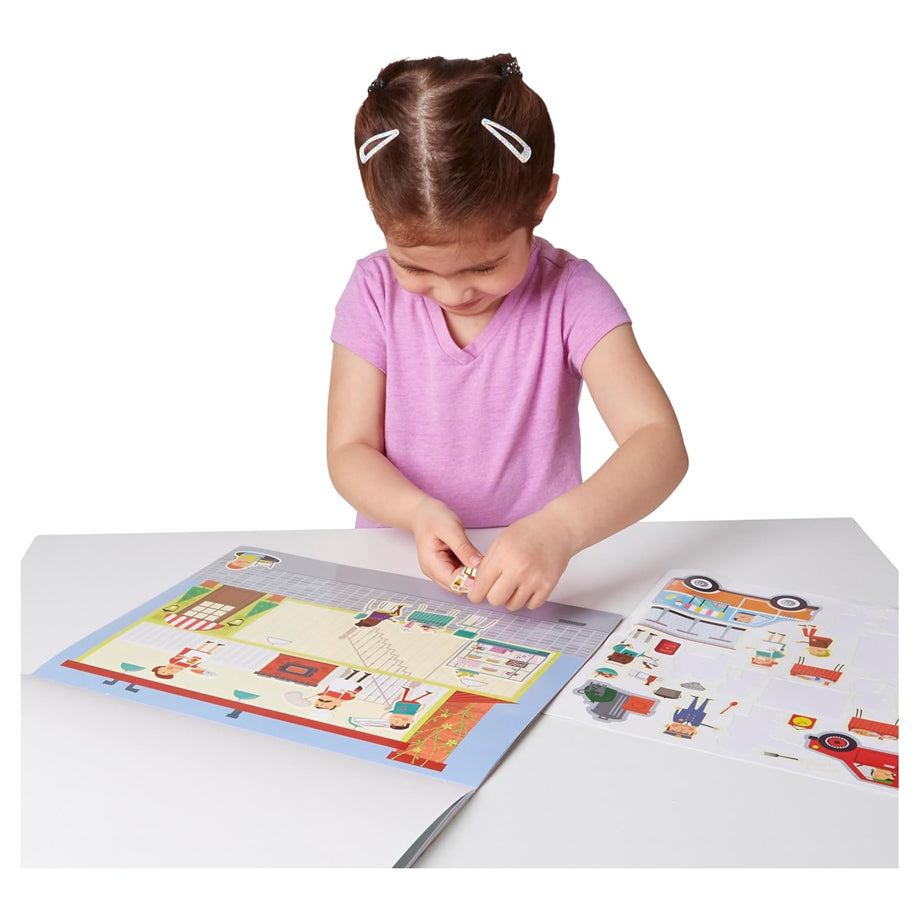 Melissa and Doug Reusable Sticker Pad (My Town)