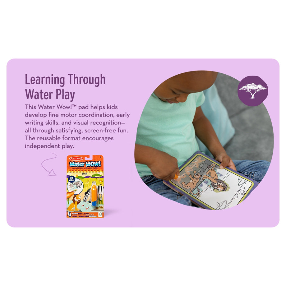 Melissa and Doug Water Wow ( Safari Water Reveal Pad)