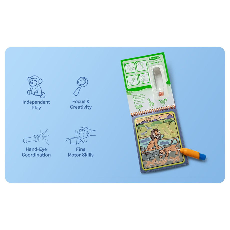 Melissa and Doug Water Wow ( Safari Water Reveal Pad)