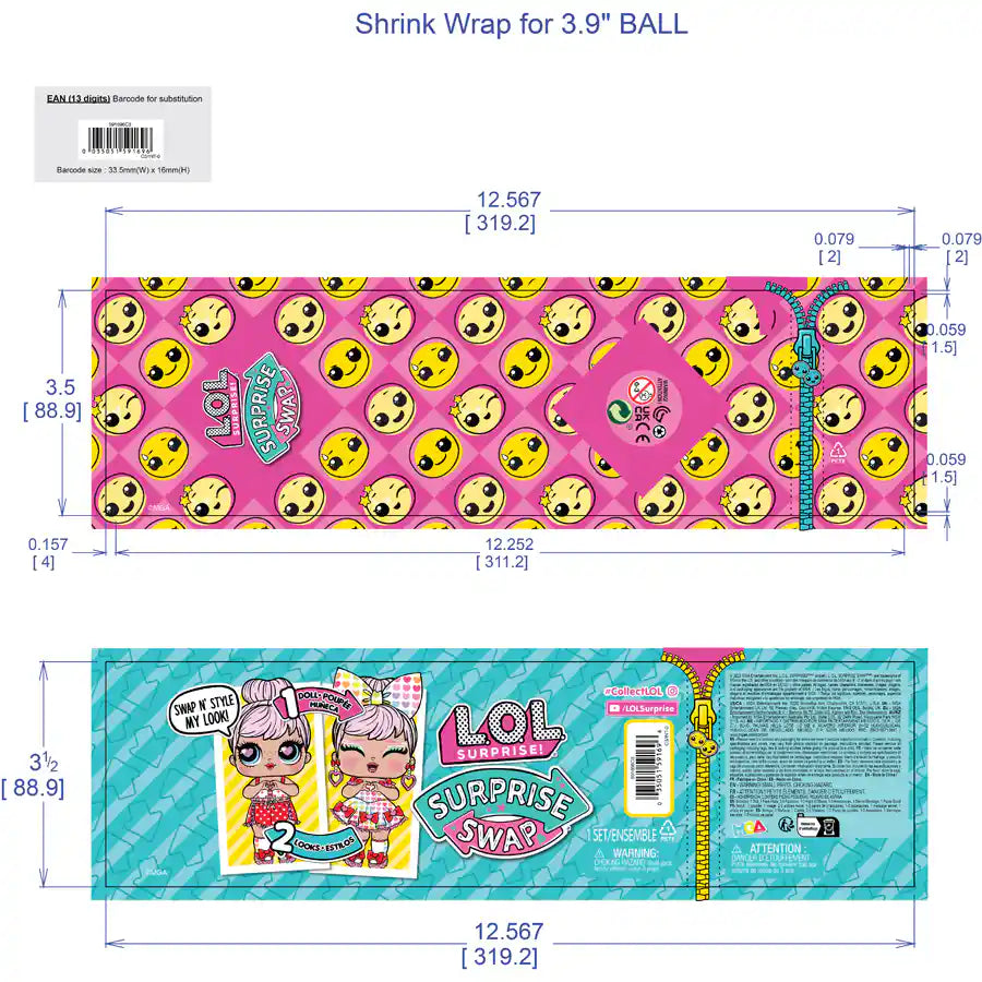 لعبة تبادل المفاجآت LOL Surprise للأطفال (PDQ) لعبة تبادل المفاجآت LOL Surprise للأطفال (PDQ)