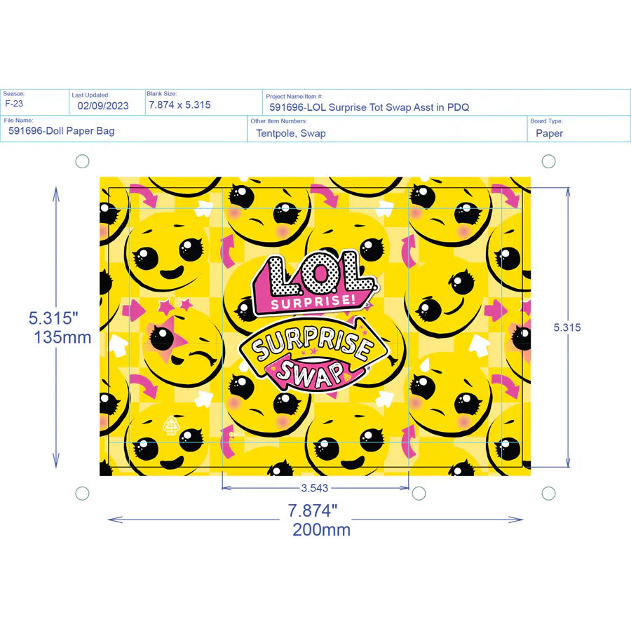 لعبة تبادل المفاجآت LOL Surprise للأطفال (PDQ) لعبة تبادل المفاجآت LOL Surprise للأطفال (PDQ)