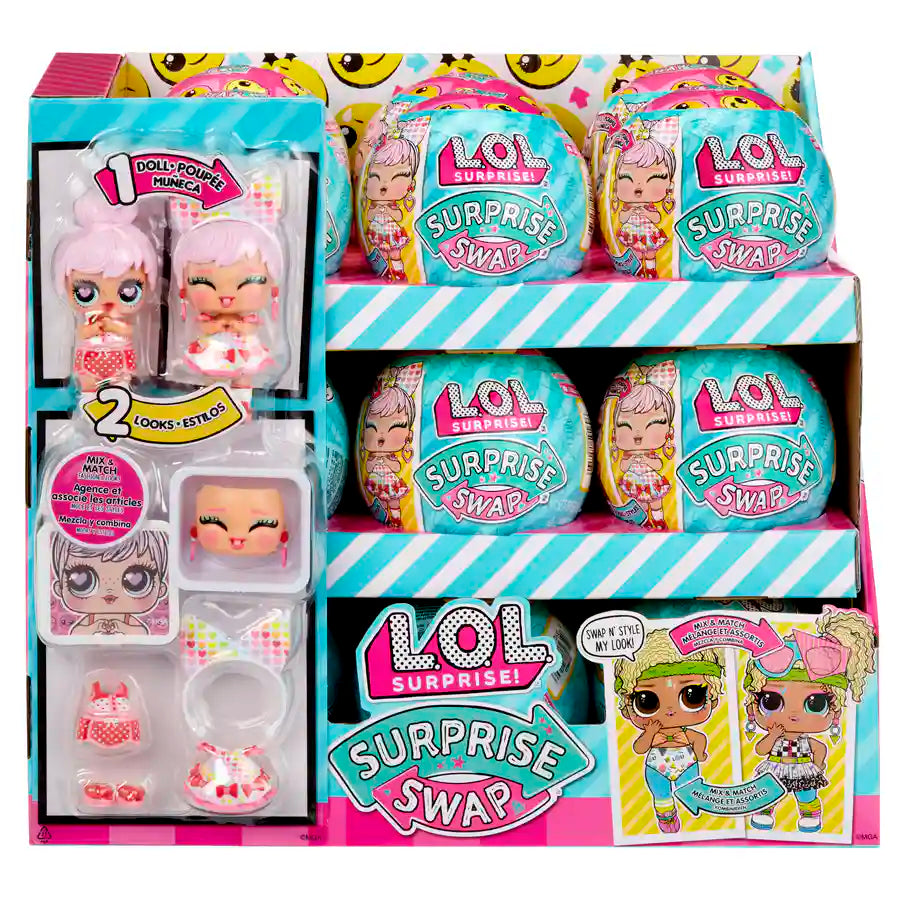 لعبة تبادل المفاجآت LOL Surprise للأطفال (PDQ) لعبة تبادل المفاجآت LOL Surprise للأطفال (PDQ)