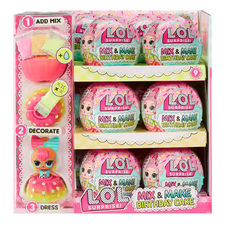 L.ol Surprise Mix & Make Birthday Cake Tots asstd (PDQ)