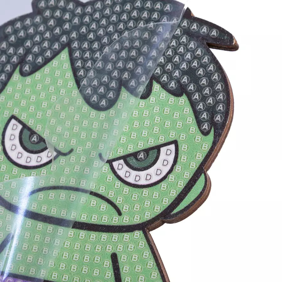 Hulk Crystal Art Buddies Kit