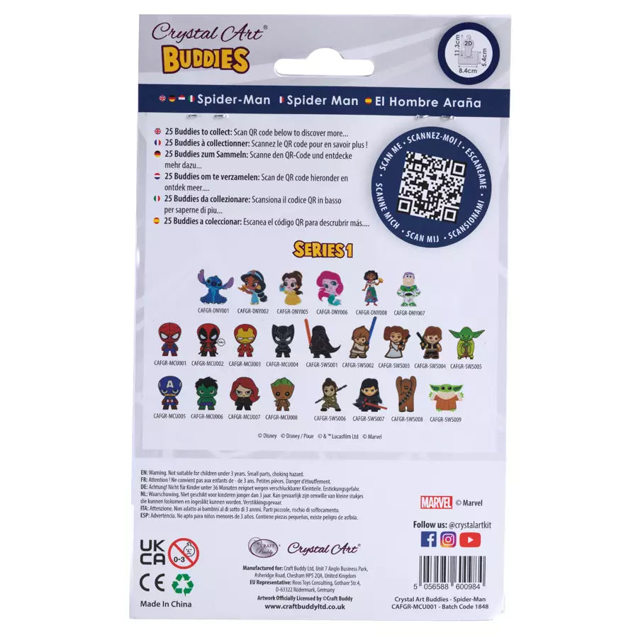 Crystal Art Marvel Spider-Man Figure Kit
