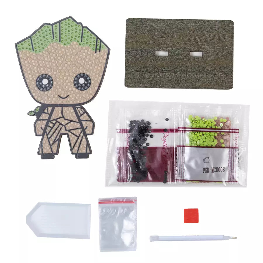 Groot Crystal Art Buddies Kit