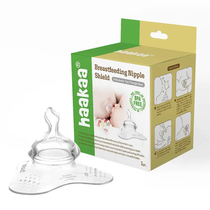 Haakaa Orthodontic Breastfeeding Nipple Shield (Triangle Base)