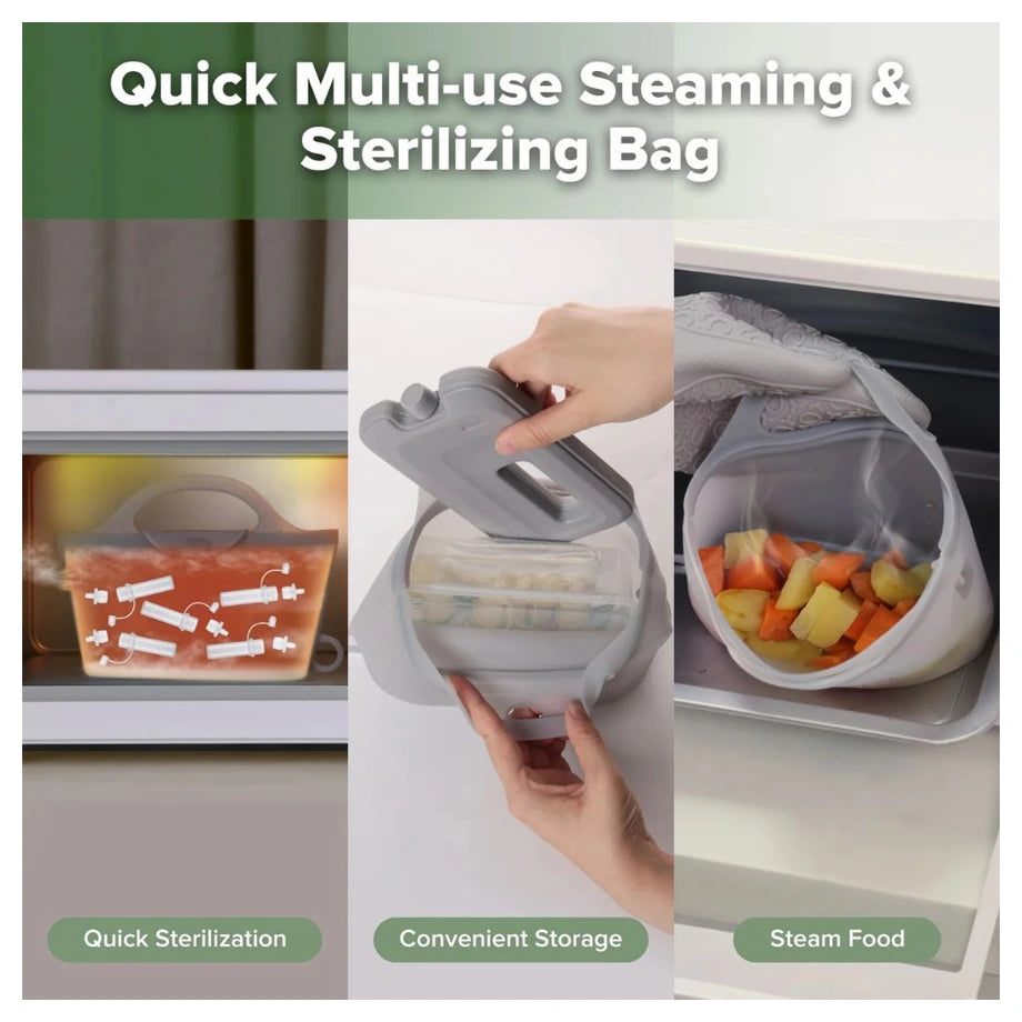 Haakaa Colostrum Essentials Pack (With Ice Brick + Steriliser Bag)