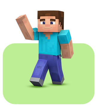 Minecraft Overworld Arcade Air Hockey Tabletop Game
