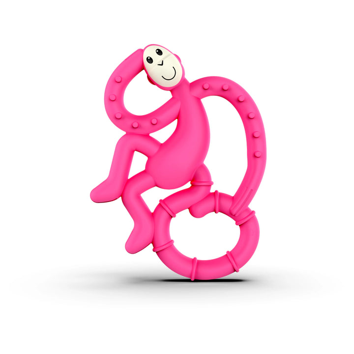 Matchstick Monkey Mini Monkey Teether (Pink)