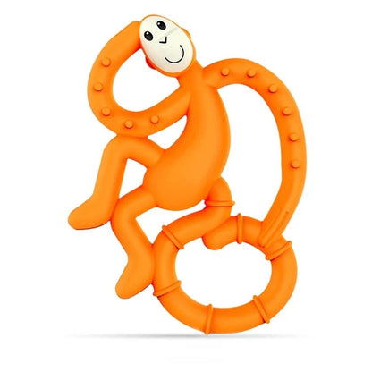 Matchstick Monkey Mini Teether (Orange)