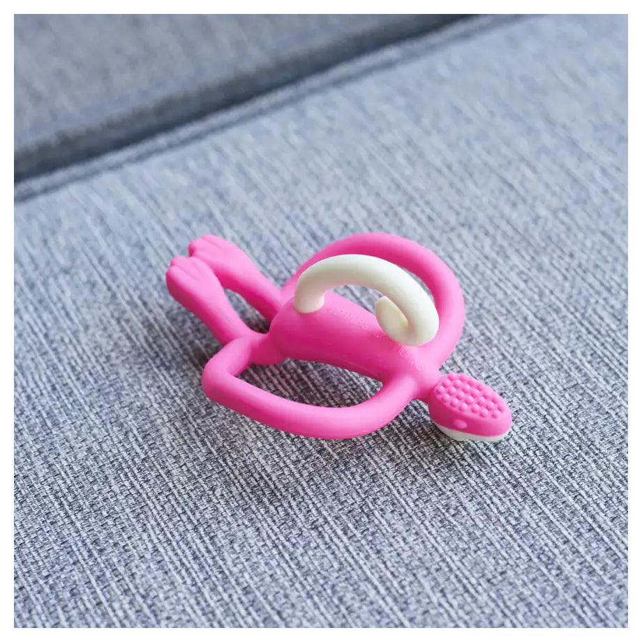 Matchstick Monkey Teething Toy (Pink)
