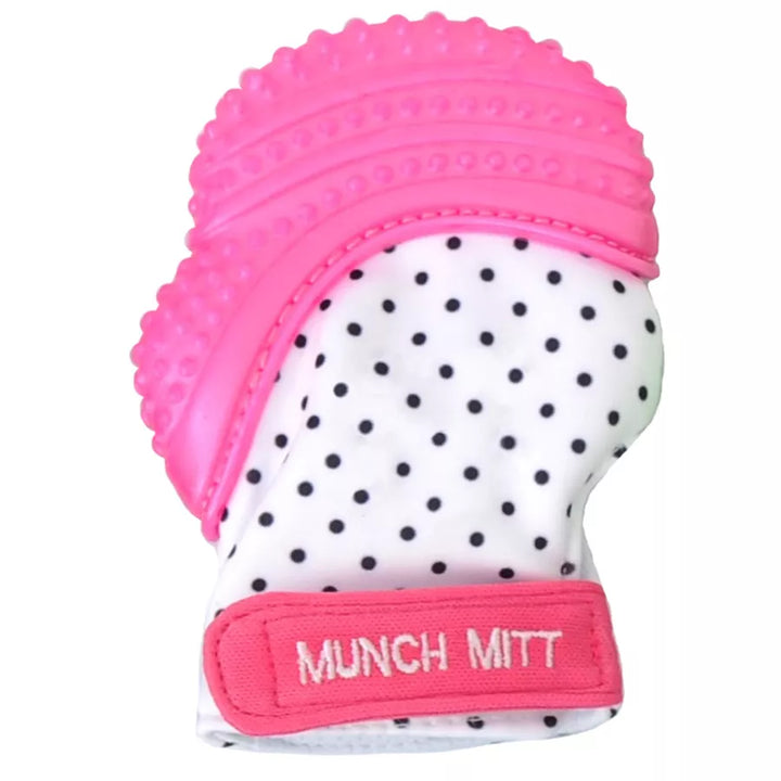 Malarkey Kids Munch Mitt Polka Dots (Pink)