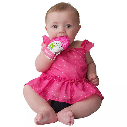 Malarkey Kids Munch Mitt Polka Dots (Pink)