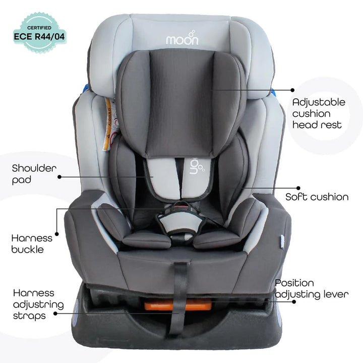 Moon Sumo Baby/Infant Car Seat Group 0,1,2 (Charcoal Grey)