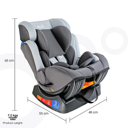 Moon Sumo Baby/Infant Car Seat Group 0,1,2 (Charcoal Grey)