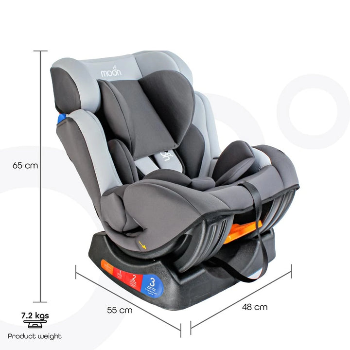 Moon Sumo Baby/Infant Car Seat Group 0,1,2 (Charcoal Grey)