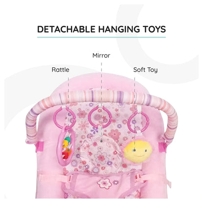 Moon Hop-Hop Baby Bouncer (Pink)