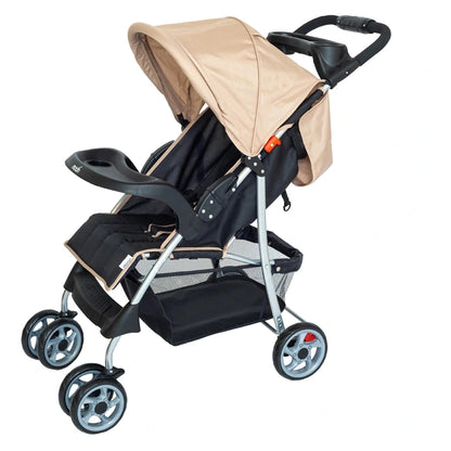 Moon Trek One Fold Stroller (Beige)
