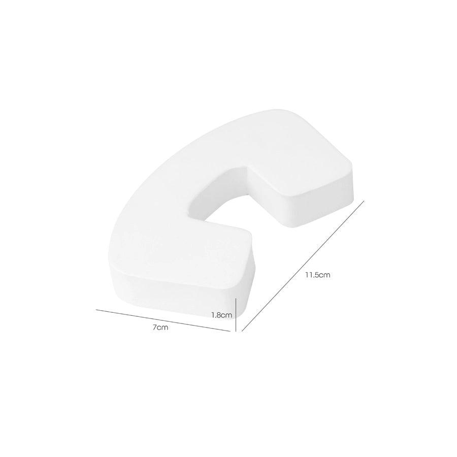 Moon Square Shaped Foam Finger Guard Moon Square Shaped Foam Finger Guard