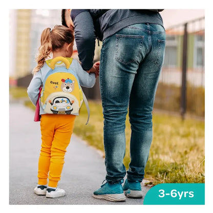Moon Kids Backpack (Bear Yellow)