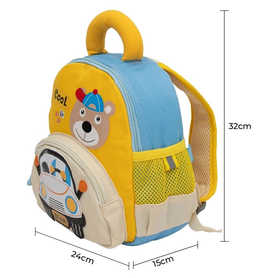 Moon Kids Backpack (Bear Yellow)