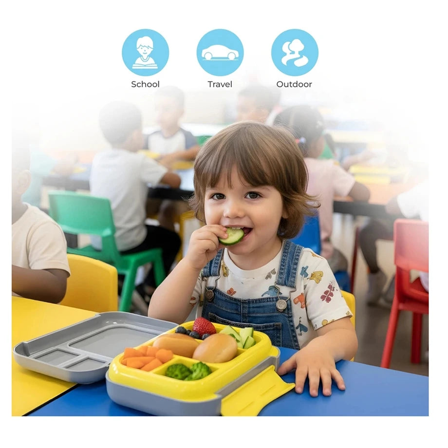 Moon Bentoza Kids Lunch Box (Vehicle)
