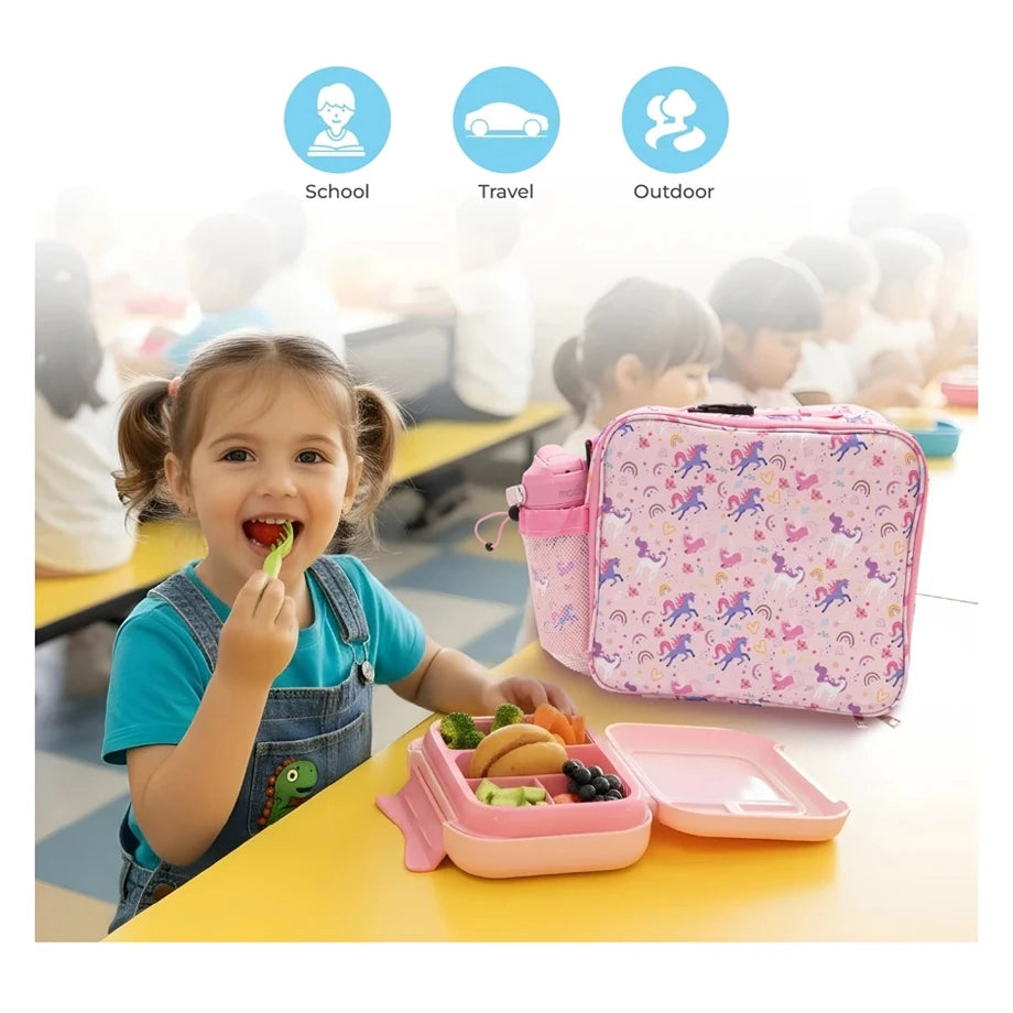 Moon Marmita Kids Lunch Box Set (Unicorn)
