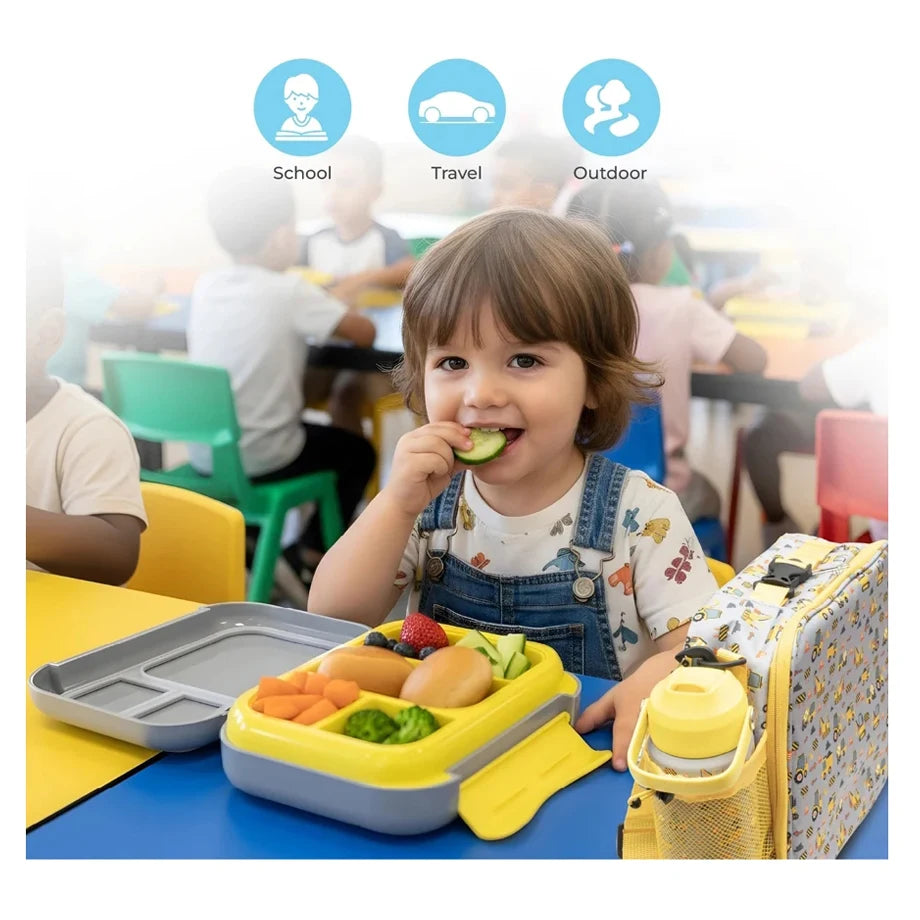 Moon Marmita Kids Lunch Box Set (Vehicle)