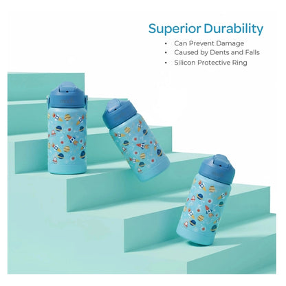 Moon Kids Insulated Water Bottle (Space Adventure)