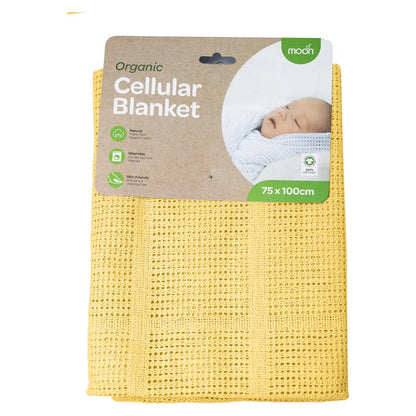 Moon Organic Cellular Blanket
