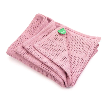 Moon Organic Cellular Blanket