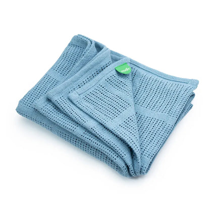 Moon Organic Cellular Blanket
