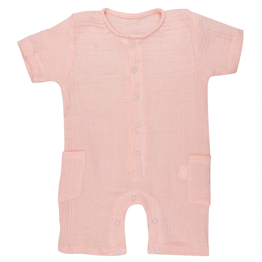 Moon Organic Crinkle Muslin Romper