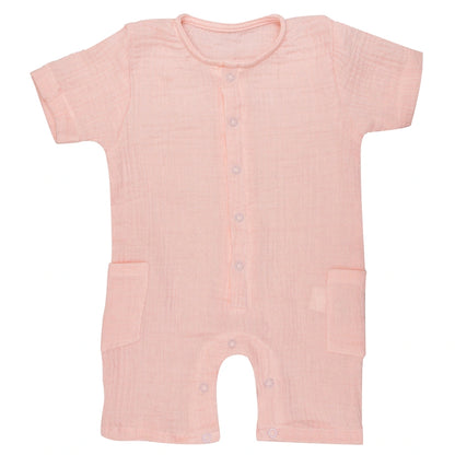 Moon Organic Crinkle Muslin Romper