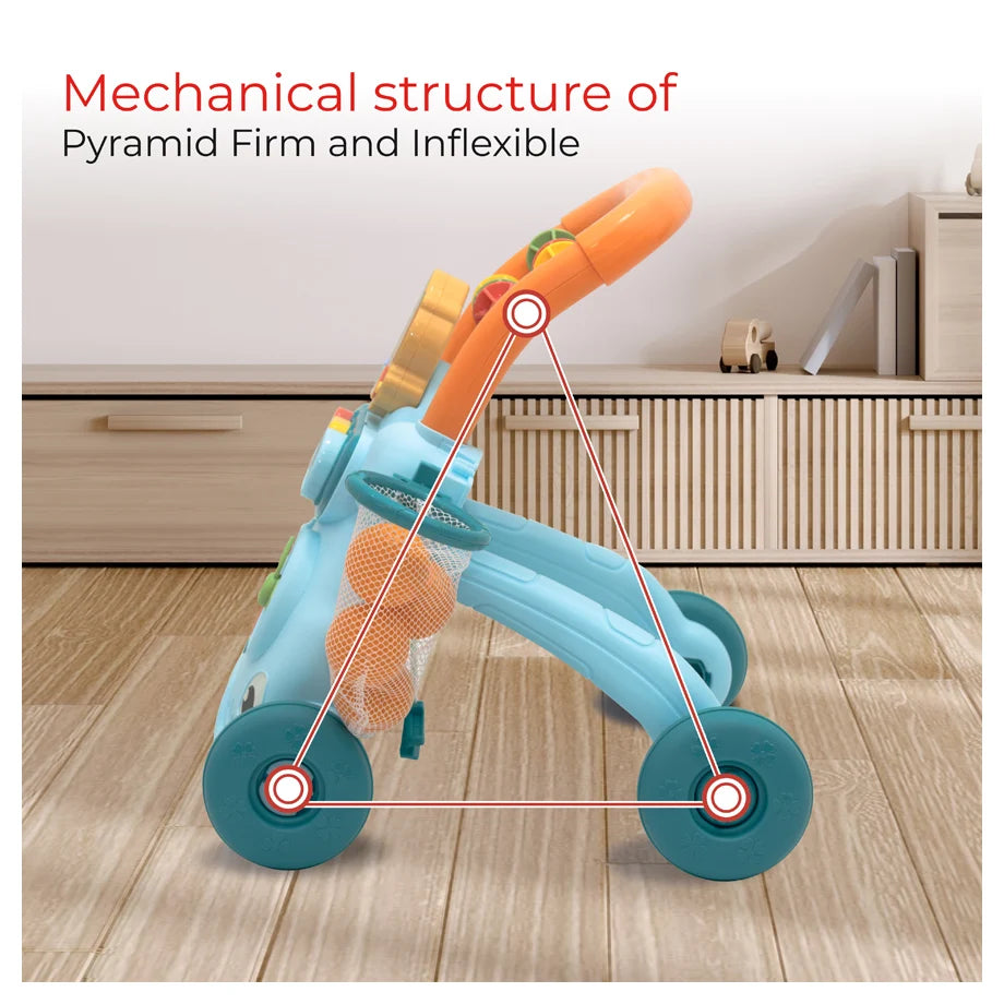 Moon Baby Push Activity Walker Weight Increase Tank Design