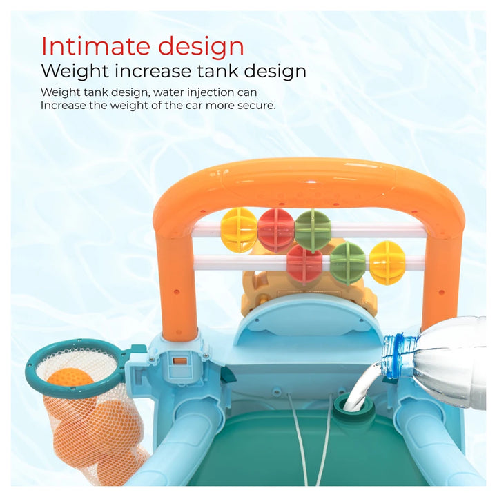 Moon Baby Push Activity Walker Weight Increase Tank Design