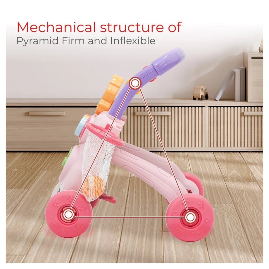 Moon Baby Push Activity Walker Weight Increase Tank Design