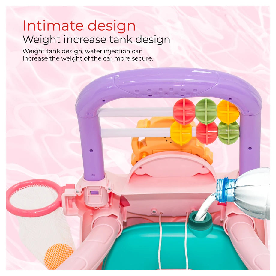 Moon Baby Push Activity Walker Weight Increase Tank Design