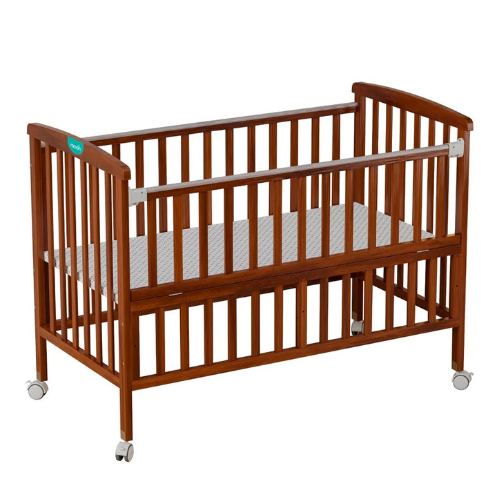 Moon Portable Crib (Light Brown)