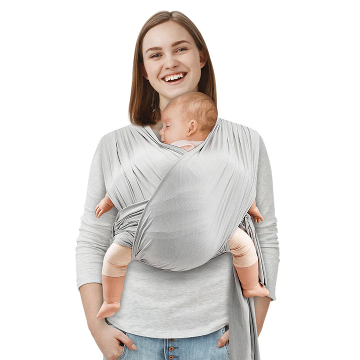 Moon KaryGo Baby Sling Carrier (Light Grey)