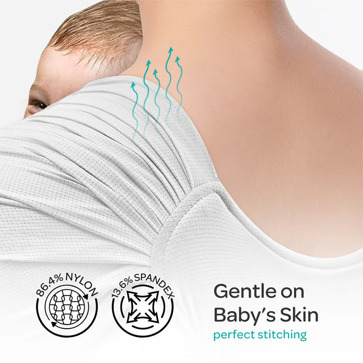 Moon KaryGo Baby Sling Carrier (Light Grey)