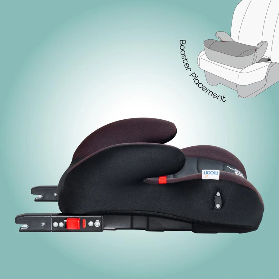 معزز القمر مع Isofix (أسود) معزز القمر مع Isofix (أسود)
