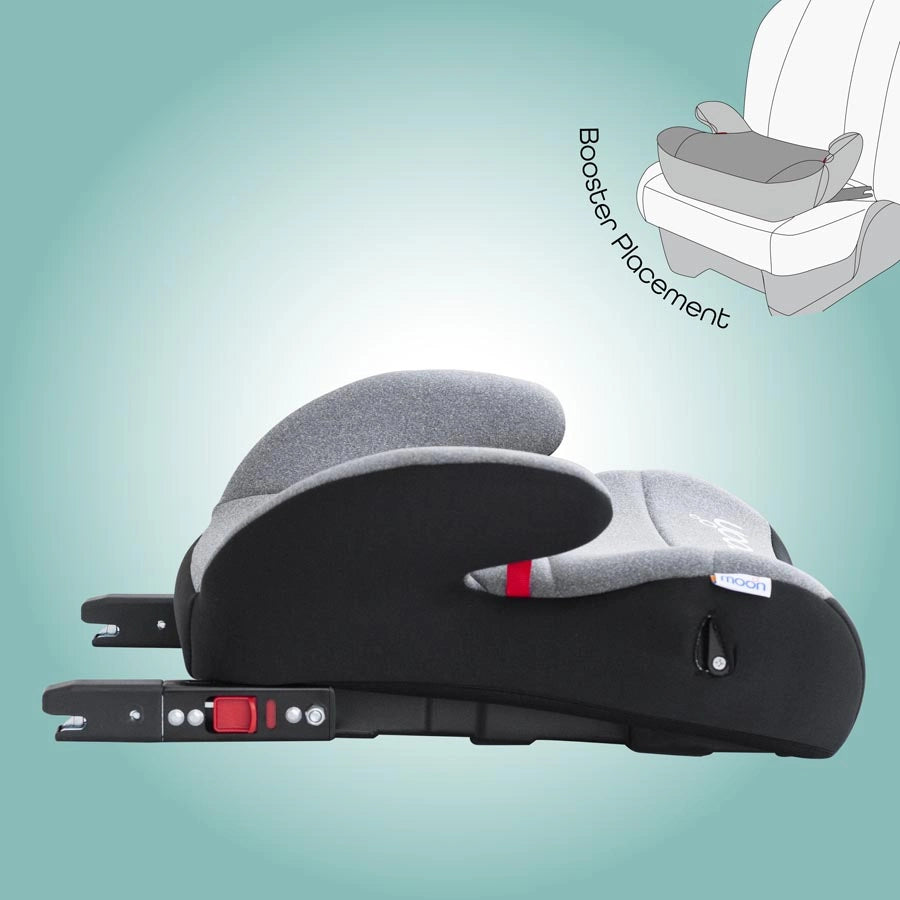 معزز القمر مع Isofix (رمادي) معزز القمر مع Isofix (رمادي)