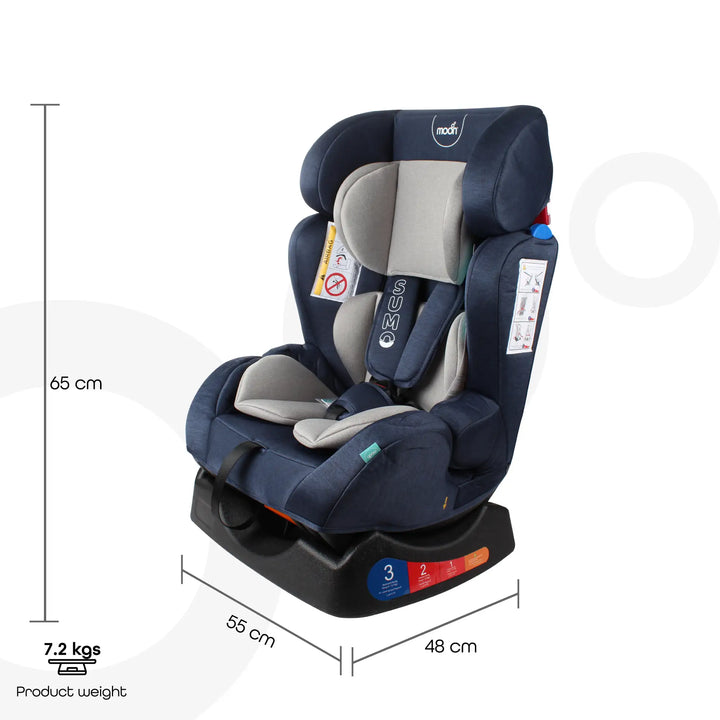 Moon Sumo Baby/Infant Car Seat Group 0,1,2 (Navy Blue)