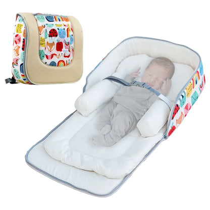 Moon Travalo Travel Baby Bed & Backpack Animal